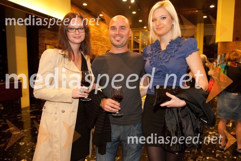 Ana Savšek, novinarka, sestra Marika Savšek, miss Universe 2010, fant Jernej Jevnišek14. festival slovenskega filma, zaključek