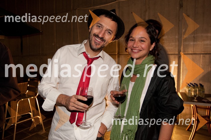 Martin Marion, igralec in Katja Rosa14. festival slovenskega filma, zaključek