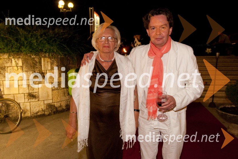 Andrej Košak, režiser in mama Mira14. festival slovenskega filma, zaključek