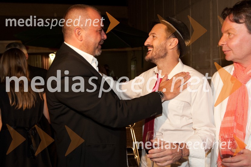 Nikola Kojo, igralec in Martin Marion, igralec14. festival slovenskega filma, zaključek