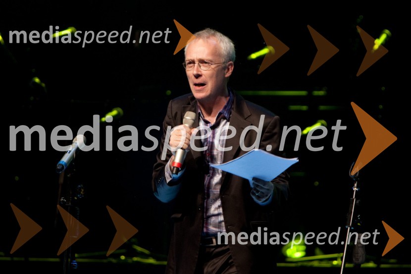 Peder Karlsson, umetniški vodja zbora Perpetuum JazzilePerpetuum Jazzile in Vocal Six, koncert