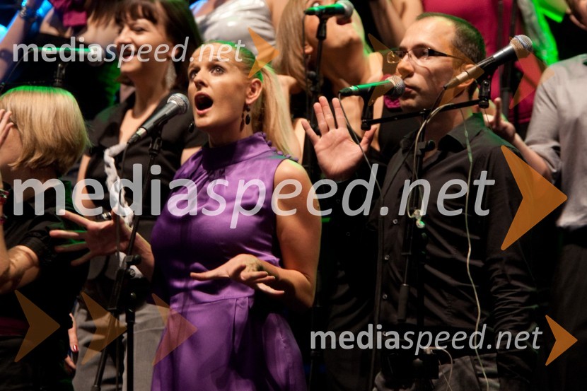 Perpetuum JazzilePerpetuum Jazzile in Vocal Six, koncert