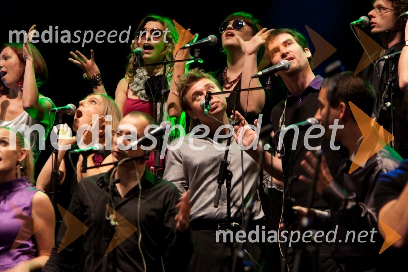 Perpetuum JazzilePerpetuum Jazzile in Vocal Six, koncert