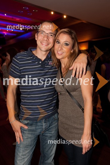 Jan Trost in Mateja MackenziePerpetuum Jazzile in Vocal Six, koncert