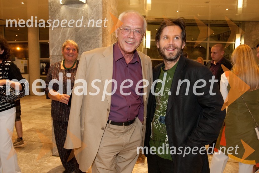 Bine Matoh, igralec in Aljoša Ternovšek, igralecHlapci, premiera v SNG Nova Gorica