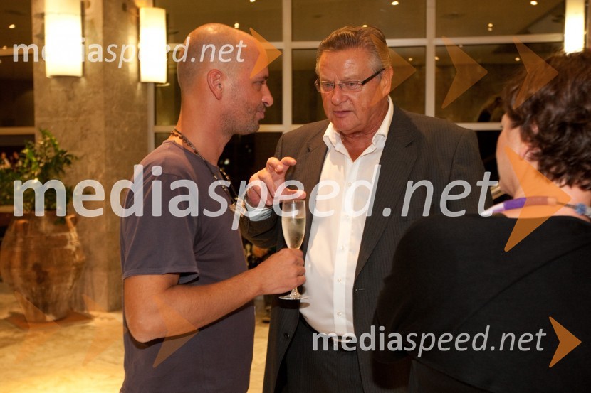 MIha Golob, režiser in Dušan Mlakar, režiserHlapci, premiera v SNG Nova Gorica