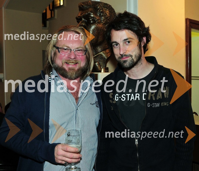 Bojan Umek in Rok Vihar, igralcaMoje bivše, moji bivši, premiera v SLG Celje