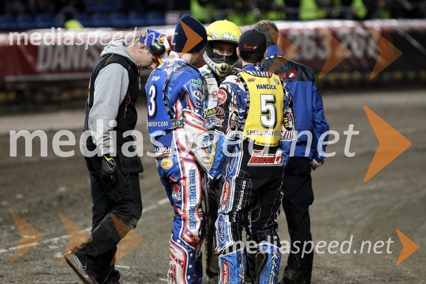 ..., Jason Crump, Avstralija, ..., Greg Hancock, ZDA, ...Speedway, zaključek serije Grand Prix 2011, VN Poljske
