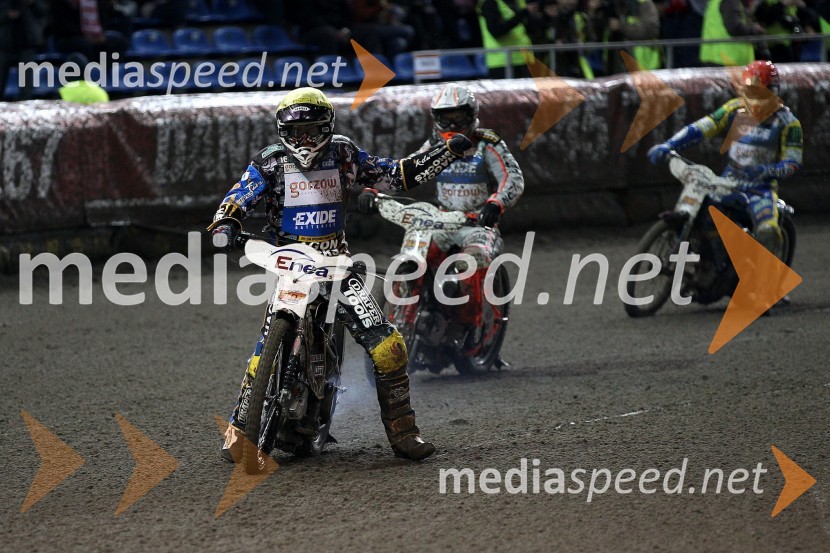Darcy Ward, Avstralija in Andreas Jonsson, ŠvedskaSpeedway, zaključek serije Grand Prix 2011, VN Poljske