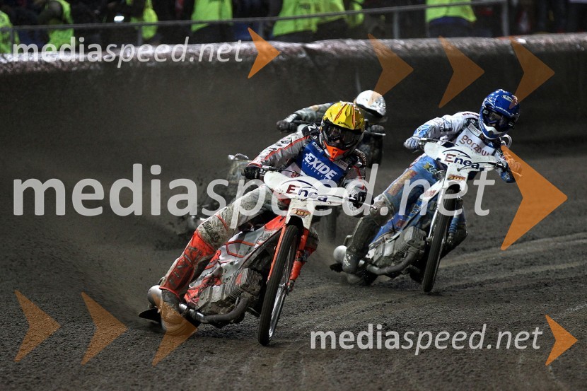 Andreas Jonsson, Švedska, Nicki Pedersen, DanskaSpeedway, zaključek serije Grand Prix 2011, VN Poljske