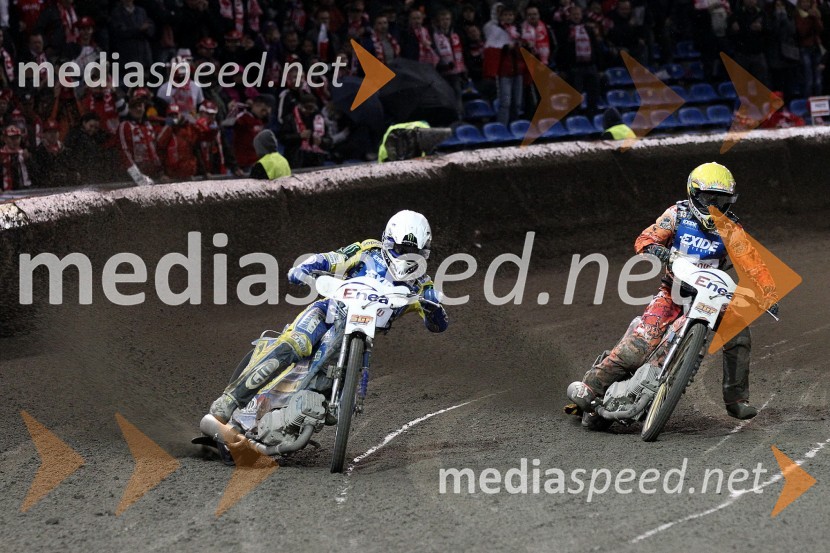 Tomasz Gollob, Poljska in Artem Laguta, RusijaSpeedway, zaključek serije Grand Prix 2011, VN Poljske