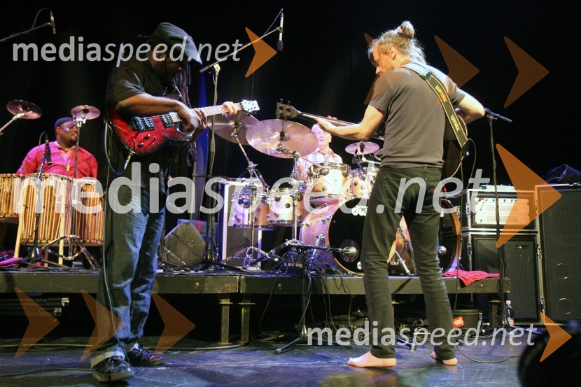 Jonas Hellberg in Ginger Baker groupKoncert Jonas Hellborg in Ginger Baker group