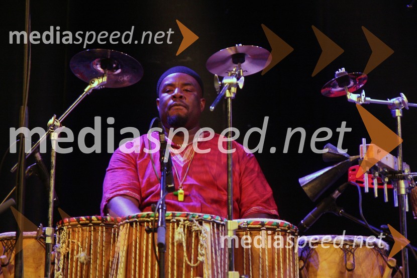 Dodoo Abass, tolkalistKoncert Jonas Hellborg in Ginger Baker group