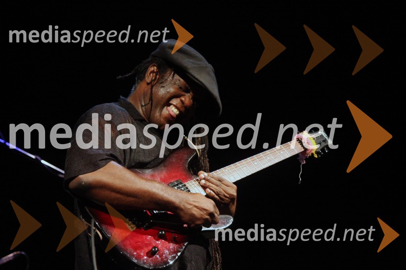 Regi Wooten, kitaristKoncert Jonas Hellborg in Ginger Baker group