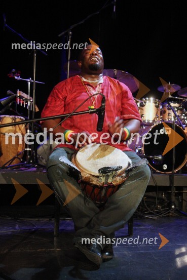 Dodoo Abass, tolkalistKoncert Jonas Hellborg in Ginger Baker group