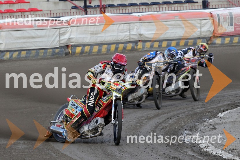 Przemyslaw Pawlicki, Poljska, Darcy Ward, Avstralija in Michael Jepsen Jensen, DanskaSpeedway, svetovno prvenstvo mladincev, finale 4