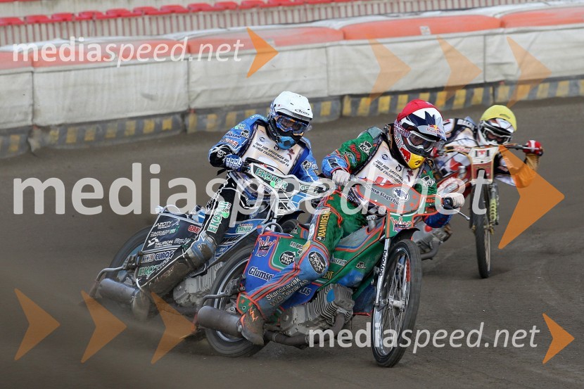 Martin Vaculik, Slovaška, Mikkel B Jensen, Danska, Oskar Fejfer, PoljskaSpeedway, svetovno prvenstvo mladincev, finale 4