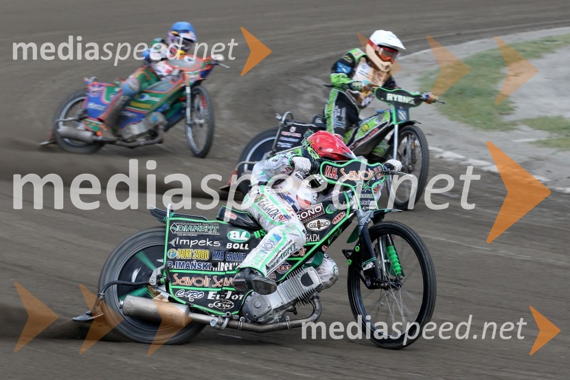	Mikkel B. Jensen, Danska, 	Patryk Dudek, Poljska in Aleksandr Loktajew, UkrajinaSpeedway, svetovno prvenstvo mladincev, finale 4