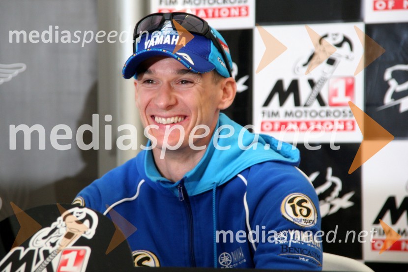 Stefan Everts (Belgija)MOTOKROS, Pokal narodov 2006, Winchester, Velika Britanija - tiskovna konferenca in predstavitev tekmovalcev
