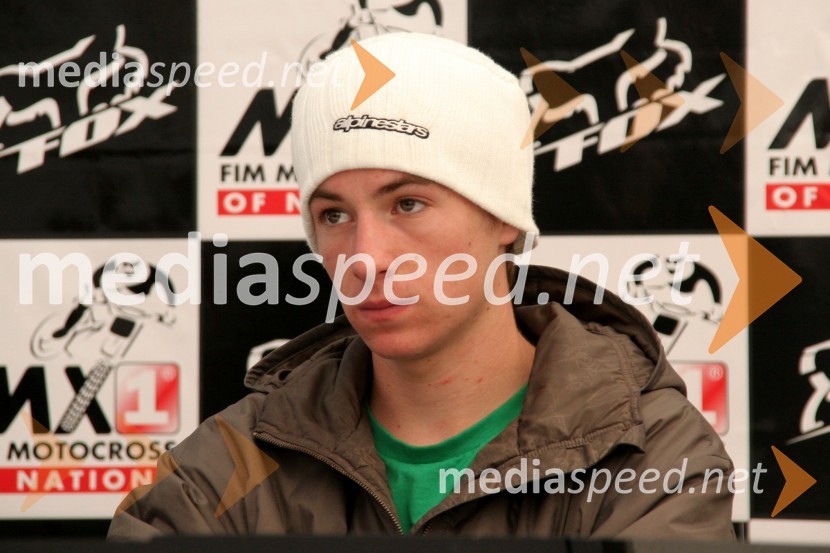 Tommy Searle (Velika Britanija)MOTOKROS, Pokal narodov 2006, Winchester, Velika Britanija - tiskovna konferenca in predstavitev tekmovalcev