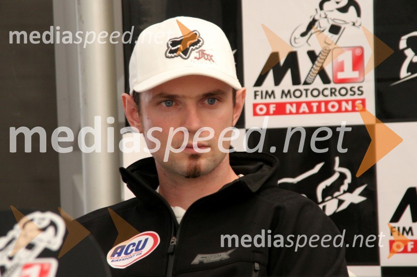 Carl Nunn (Velika Britanija)MOTOKROS, Pokal narodov 2006, Winchester, Velika Britanija - tiskovna konferenca in predstavitev tekmovalcev