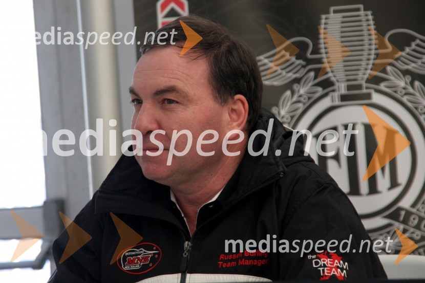 Russell Burling, vodja novozelandske ekipeMOTOKROS, Pokal narodov 2006, Winchester, Velika Britanija - tiskovna konferenca in predstavitev tekmovalcev