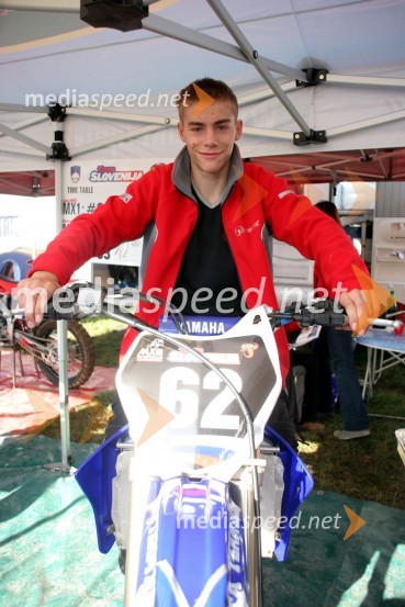 Matevž Irt (Slovenija)MOTOKROS, Pokal narodov 2006, Winchester, Velika Britanija - tiskovna konferenca in predstavitev tekmovalcev