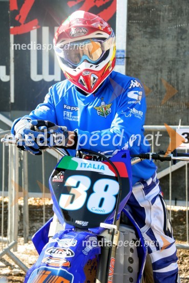 Antonio Cairoli (Italija)MOTOKROS, Pokal narodov 2006, Winchester, Velika Britanija - tiskovna konferenca in predstavitev tekmovalcev