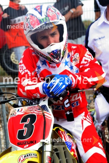 Ivan Tedesco (ZDA)MOTOKROS, Pokal narodov 2006, Winchester, Velika Britanija - tiskovna konferenca in predstavitev tekmovalcev