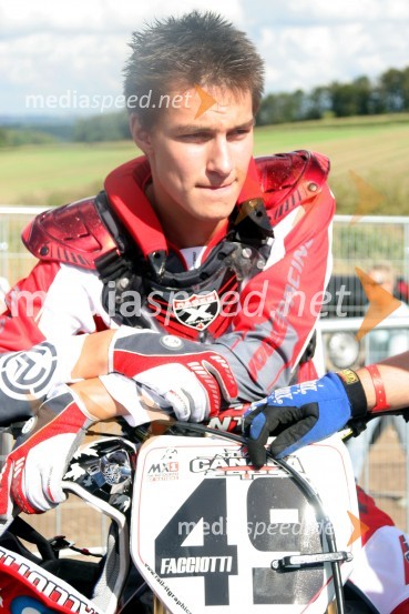 Colton Facciotti (Kanada)MOTOKROS, Pokal narodov 2006, Winchester, Velika Britanija - tiskovna konferenca in predstavitev tekmovalcev
