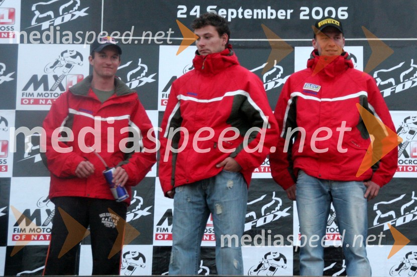 Ekipa NemčijeMOTOKROS, Pokal narodov 2006, Winchester, Velika Britanija - tiskovna konferenca in predstavitev tekmovalcev