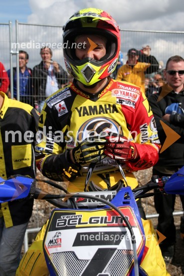 Stefan Everts (Belgija)MOTOKROS, Pokal narodov 2006, Winchester, Velika Britanija - tiskovna konferenca in predstavitev tekmovalcev