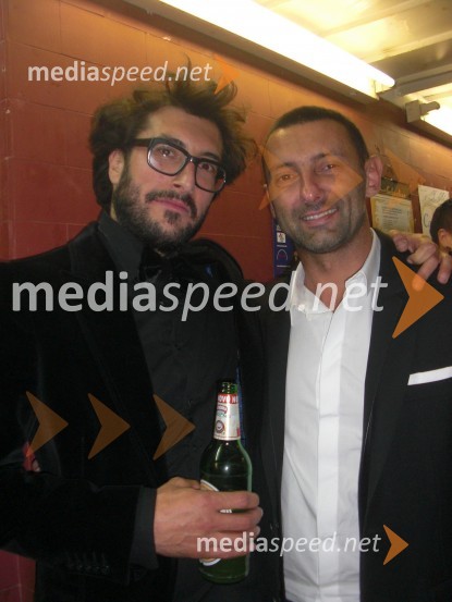 Sven Jonke, scenograf, skupina Numen in Boštjan Vuga, arhitektVojna in mir, premiera Tomaža Pandurja v HNK Zagreb