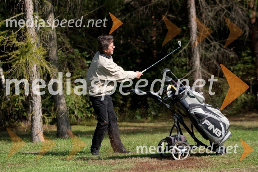 Božidar ZajcGolf turnir z Bojanom Križajem in partnerji