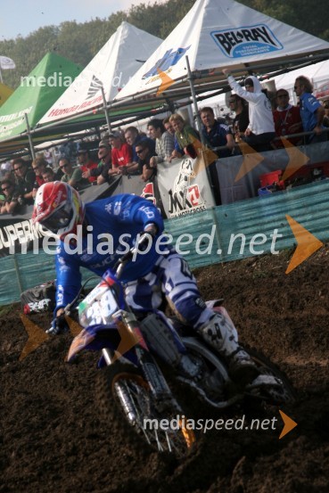 Antonio Cairoli (Italija)MOTOKROS, Pokal narodov 2006, Winchester, Velika Britanija - kvalifikacije in dirka