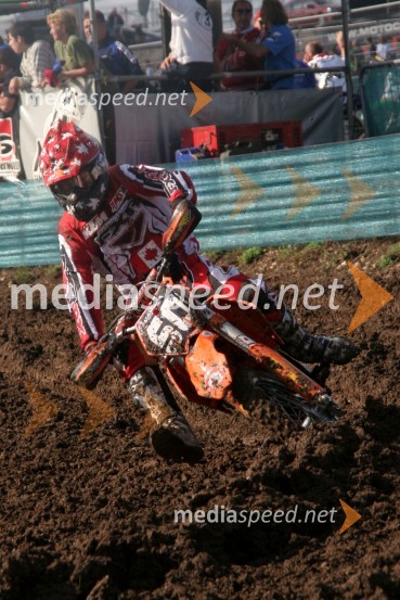 Marco Dube (Kanada)MOTOKROS, Pokal narodov 2006, Winchester, Velika Britanija - kvalifikacije in dirka