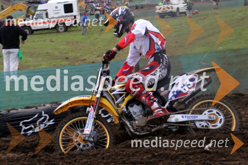 Sašo Kragelj (Slovenija)MOTOKROS, Pokal narodov 2006, Winchester, Velika Britanija - kvalifikacije in dirka
