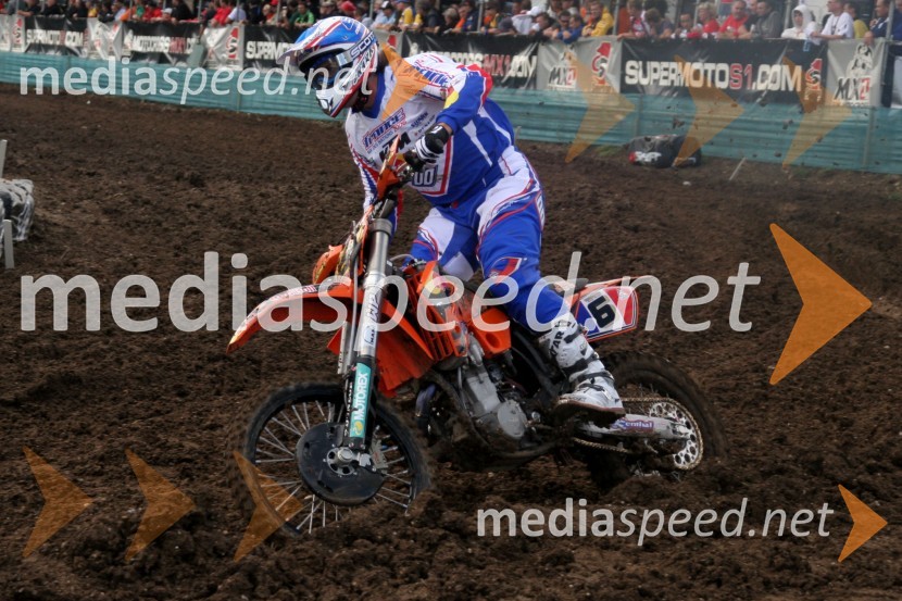 Yves Demaria (Francija)MOTOKROS, Pokal narodov 2006, Winchester, Velika Britanija - kvalifikacije in dirka