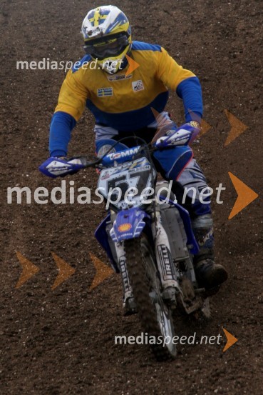 Mats Nilsson (Švedska)MOTOKROS, Pokal narodov 2006, Winchester, Velika Britanija - kvalifikacije in dirka