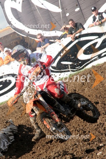 Michael Staufer (Avstrija)MOTOKROS, Pokal narodov 2006, Winchester, Velika Britanija - kvalifikacije in dirka