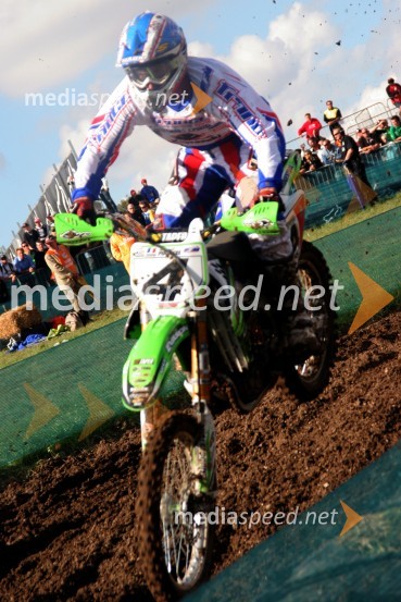 Sebastien Pourcel (Francija)MOTOKROS, Pokal narodov 2006, Winchester, Velika Britanija - kvalifikacije in dirka
