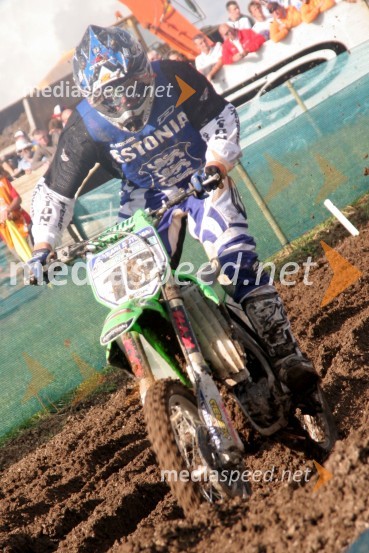 Tanel Leok (Estonija)MOTOKROS, Pokal narodov 2006, Winchester, Velika Britanija - kvalifikacije in dirka