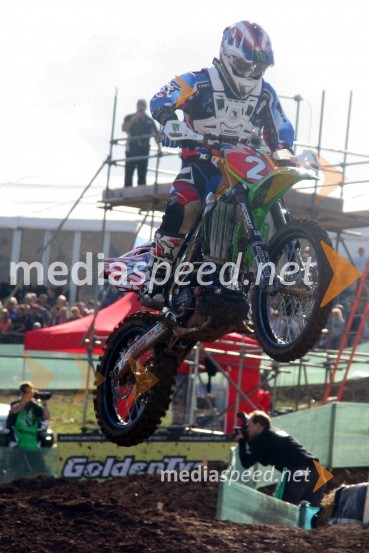 Ryan Villopoto (ZDA)MOTOKROS, Pokal narodov 2006, Winchester, Velika Britanija - kvalifikacije in dirka