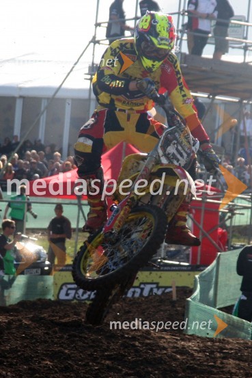 Kevin Strijbos (Belgija)MOTOKROS, Pokal narodov 2006, Winchester, Velika Britanija - kvalifikacije in dirka