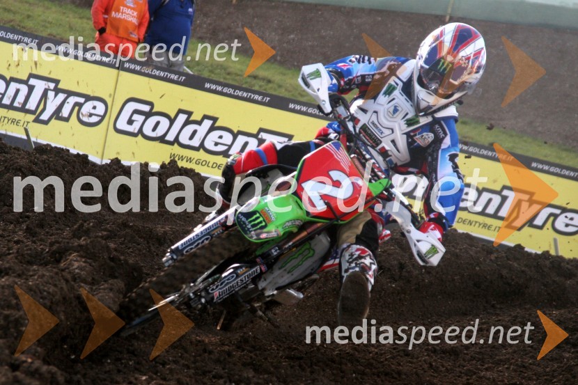 Ryan Villopoto (ZDA)MOTOKROS, Pokal narodov 2006, Winchester, Velika Britanija - kvalifikacije in dirka
