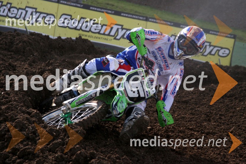 Christophe Pourcel (Francija)MOTOKROS, Pokal narodov 2006, Winchester, Velika Britanija - kvalifikacije in dirka