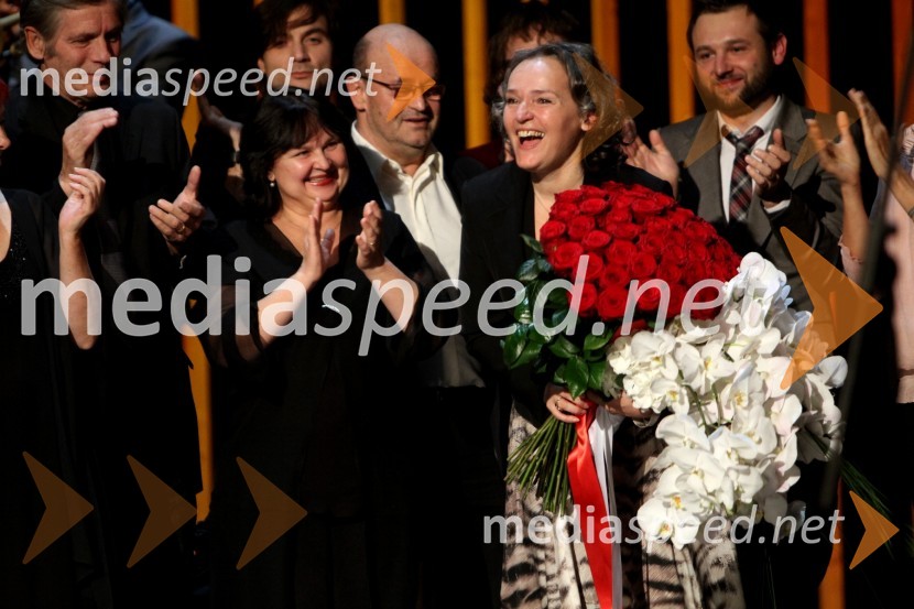 Milada Kalezić, igralka in dobitnica Borštnikovega prstana 2011Borštnikov prstan prejela Milada Kalezić