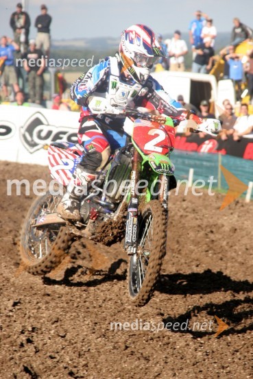Ryan Villopoto (ZDA)MOTOKROS, Pokal narodov 2006, Winchester, Velika Britanija - kvalifikacije in dirka
