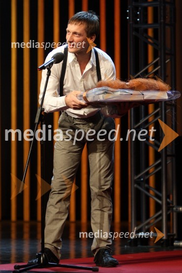 Marko Mandič, igralecBorštnikov prstan prejela Milada Kalezić