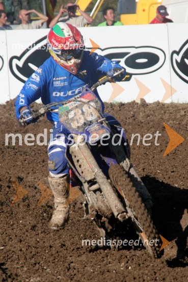 Antonio Cairoli (Italija)MOTOKROS, Pokal narodov 2006, Winchester, Velika Britanija - kvalifikacije in dirka